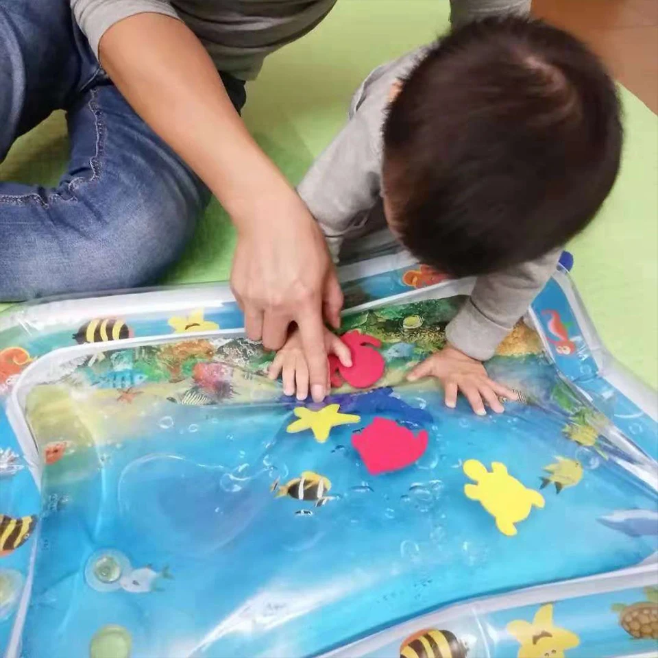 Детские ползающие водяное сиденье надувные игровые коврики Playmat подушка для малыша Детские подушки играть воды подушки Pad для