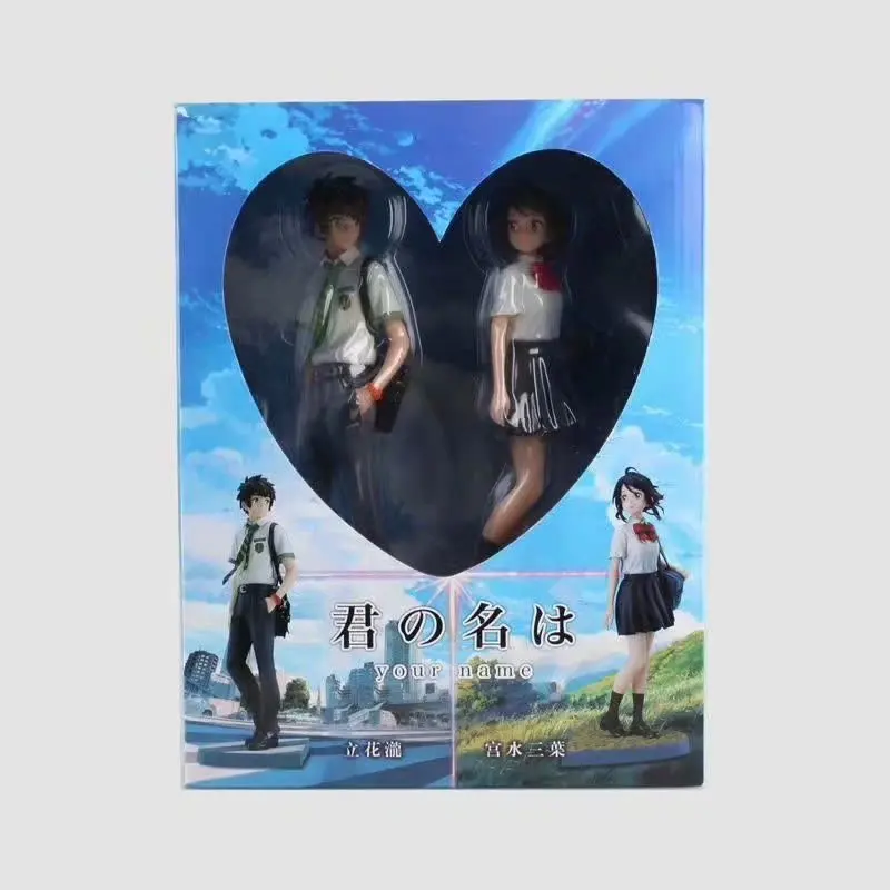 2 шт./компл. ваше имя фигура Kimi No Na Wa милые Тачибана Taki фигурки куклы игрушки