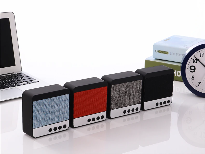 

Portable Cloth Art Bluetooth Speaker Wireless Speaker Bluetooth Speakers Mini Sound Box Music Center Portable Speaker