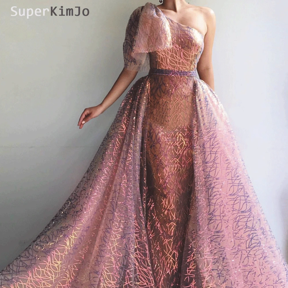 One shoulder prom dresses 2020 Outlet