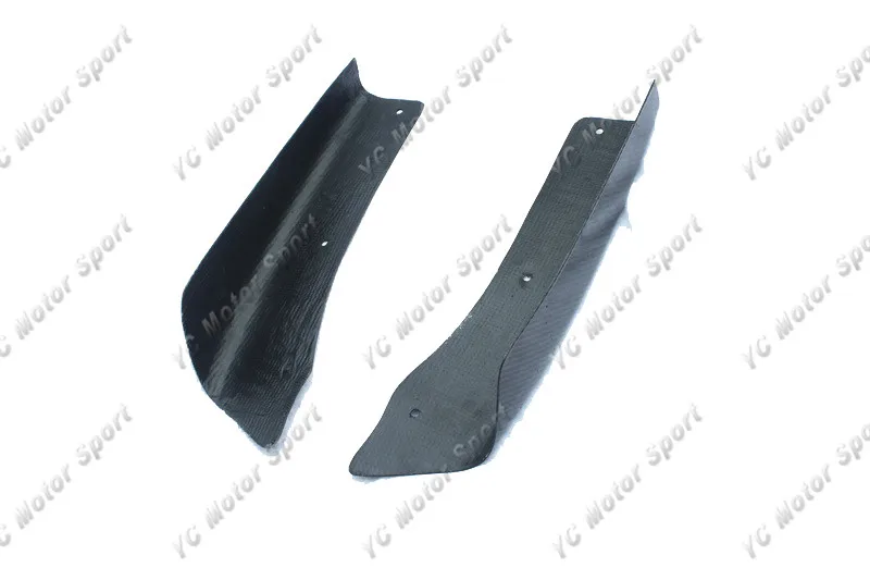 2005-2007 Mitsubishi Evolution EVO 9 JDM Varis Style Rear Bumper Diffuser Side Fin Addon CF (5)