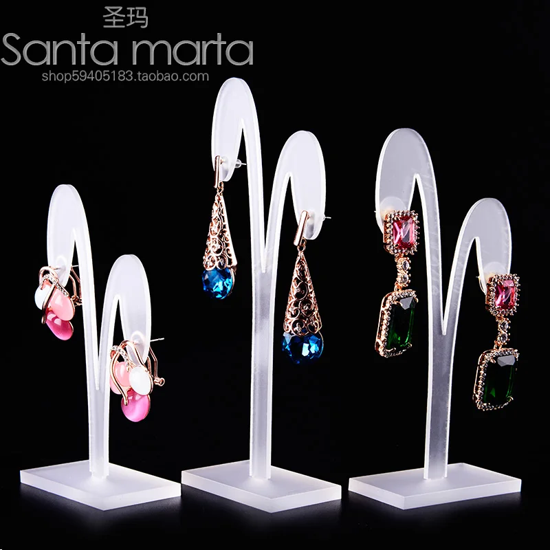 

Lot of 3 Acrylic earrings display holder earrings display stand earrings display Holder Earrings Display Stand