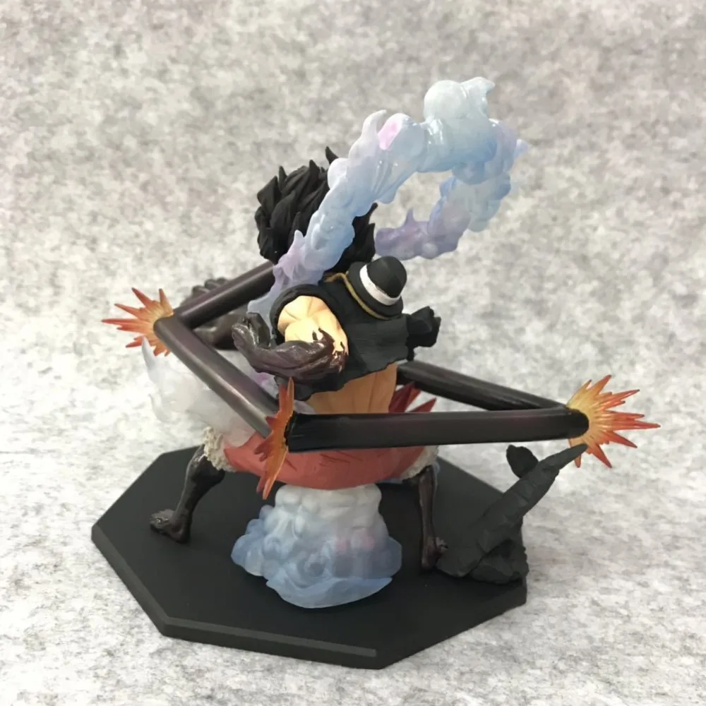 Аниме One Piece EXTRA BATTLE Monkey D Luffy Gear 4 Battle Ver. ПВХ экшн фигурка Коллекционная модель