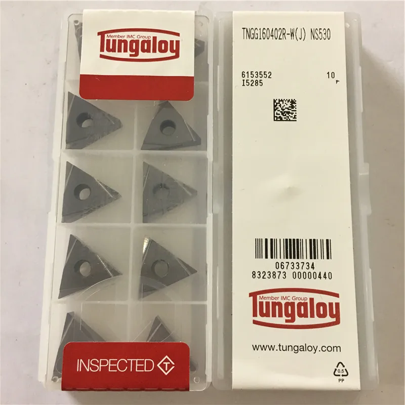 

TNGG160402R-W NS530 original TUNGALOY carbide insert milling insert free shipping