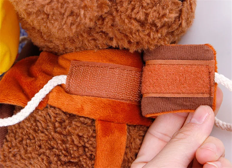Novelty Dog Costume Funny Crazy Cowboy Cosplay Pet Dog clothes Dressing up Jacket Chihuahua Yorkshire Poodle Cowboy Dog Clothing  1