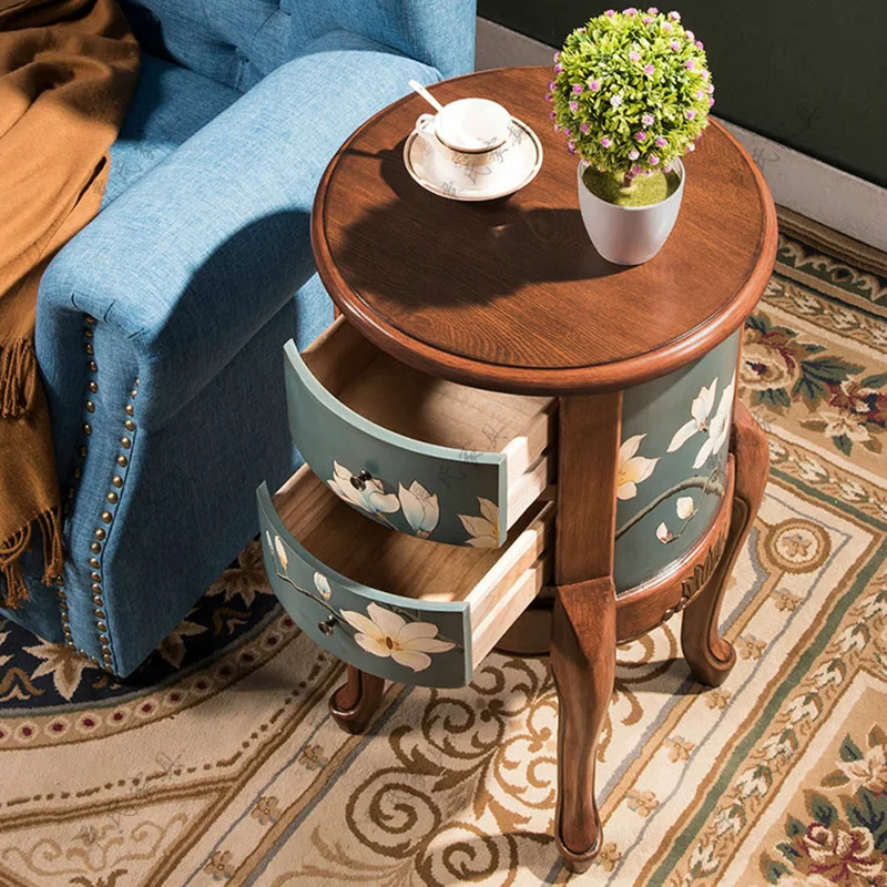 Simple American lockers accept tea table pastoral painting edge a few corners Mediterranean sofa telephone small table Simple American lockers accept tea table pastoral painting edge a few corners Mediterranean sofa telephone small table