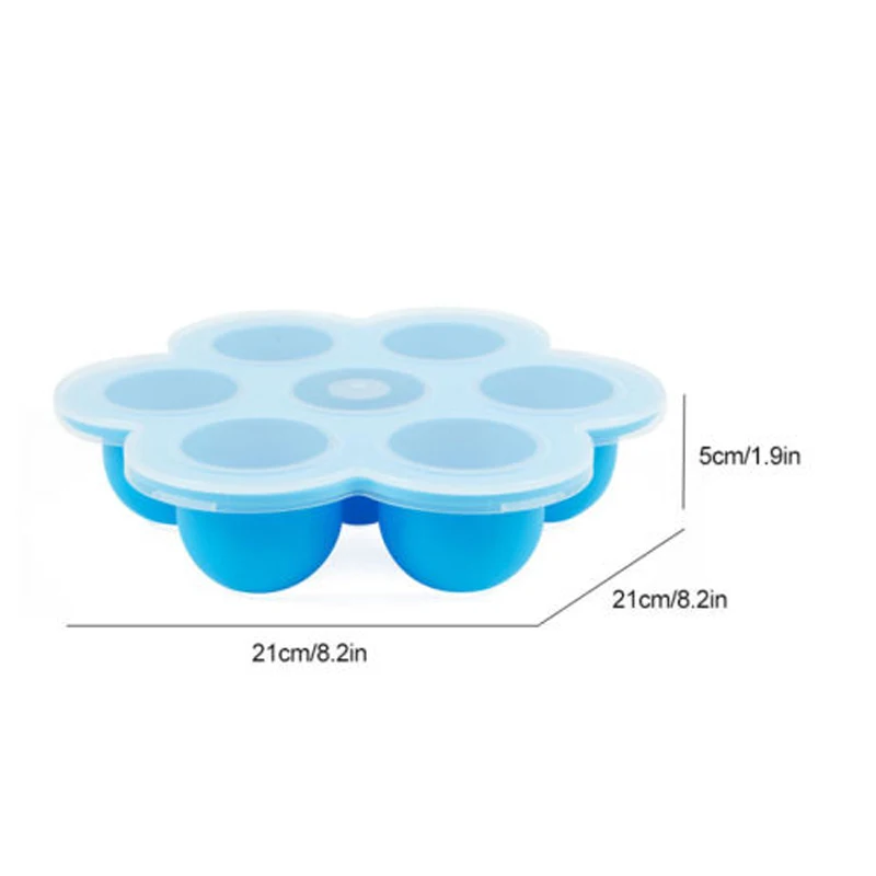 Silicone Egg Bites Molds for Instant Pot Accessories - Fits Instant Pot 5,6,8 qt Pressure Cooker Ice Cube Tray with Lid