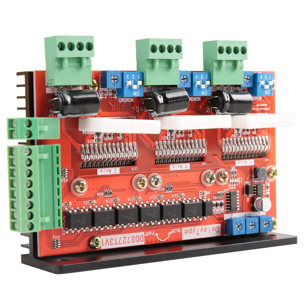 3 оси 2 фазы 4A Драйвер шагового двигателя контроллер 128 Microstep LV8727