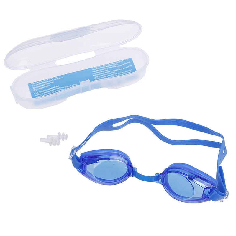Подводное плавание очки Открытый для водного спорта для плавания купальники для малышек для мужчин женщин детей прозрачный чехол