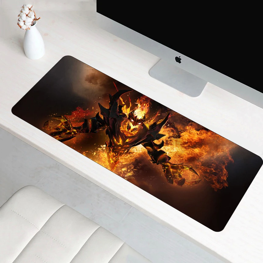 Модный 70x30 см большой резиновый коврик для мыши SIANCS Dota 2 размер XL скоростной