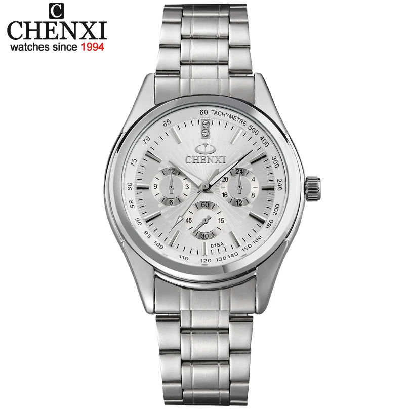 

New Chenxi stainless steel Watch European high-grade business Men's Clock quality men quartz Fashion Wristwatch CX-018A
