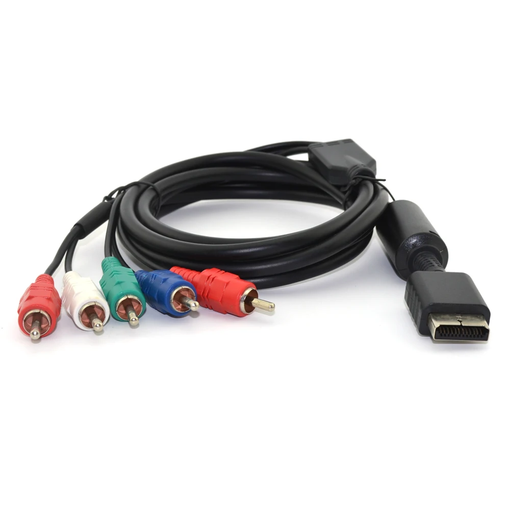  1.8 M Multi cavo Component AV Audio Video HD TV Via Cavo Per Playstion 2 Per PS2 per PS3 Controller