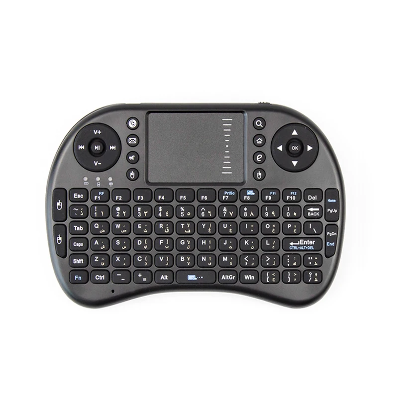 IPazzport i8 мини клавиатура Air mouse Мультимедийный пульт дистанционного управления +