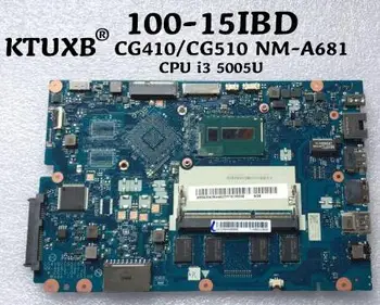 

KTUXB CG410 / CG510 NM-A681 motherboard for Lenovo 100-15IBD B50-50 notebook motherboard CPU i3 5005U 2G DDR3 100% test work