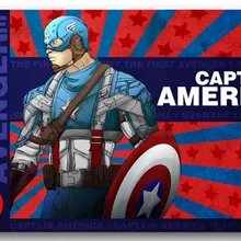 Коврик для двери с рисунком Капитана Америки, 40x60 см, коврик для двери на заказ, ковер для домашнего декора, модный ковер