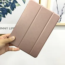 Смарт-чехол для нового iPad 9,7 дюймов модель складной чехол-книжка Авто Режим сна/пробуждения планшет 9," розовое золото и темно-синий