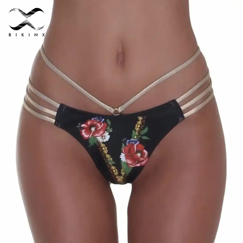 Estampado Floral Halter Extremo 2019 Micro Baño Triángulo De Bikini Sexy Verano Mujer Bañador Traje WEDI9YH2
