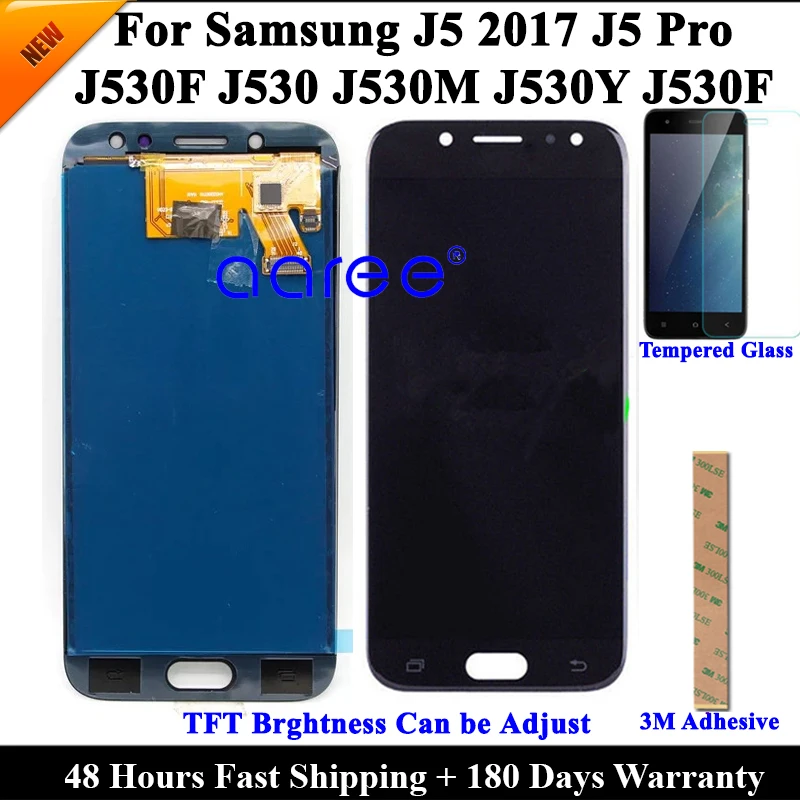 

Tested LCD Display For Samsung J5 Pro 2017 J530 LCD Display For Samsung J5 2017 J530F LCD Screen Touch Digitizer Assembly