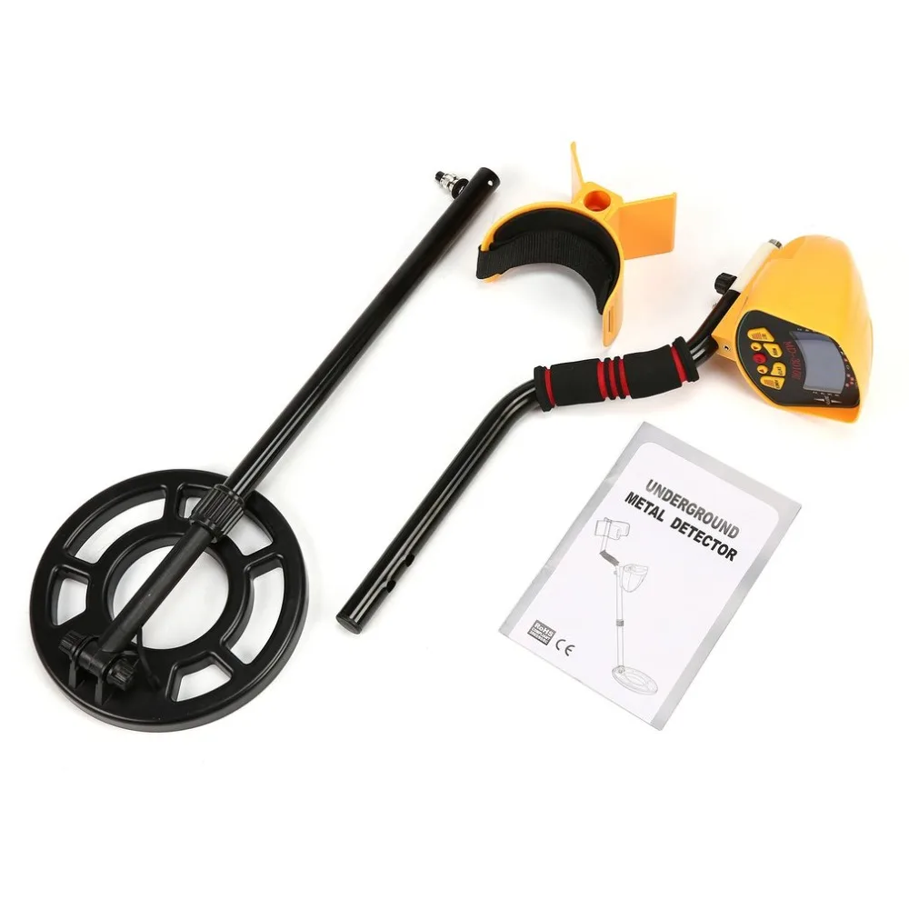 

MD3010II Professional Portable Underground Metal Detector Handheld Treasure Hunter Gold Digger Finder LCD Display