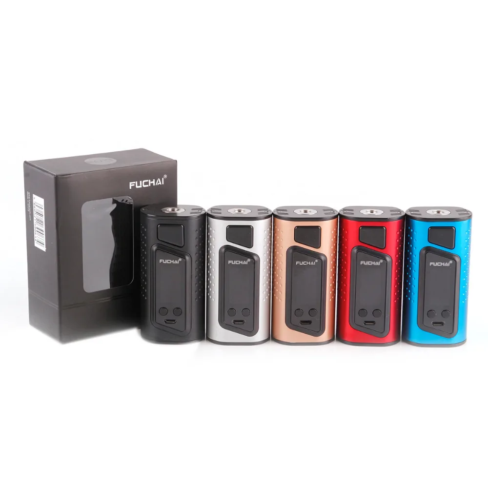 

Original Sigelei Fuchai Duo 3 Mod 175W Fuchai Duo-3 TC Box Mod OLED Display Support 18650 Vape Battery Mod VS for RX2/3