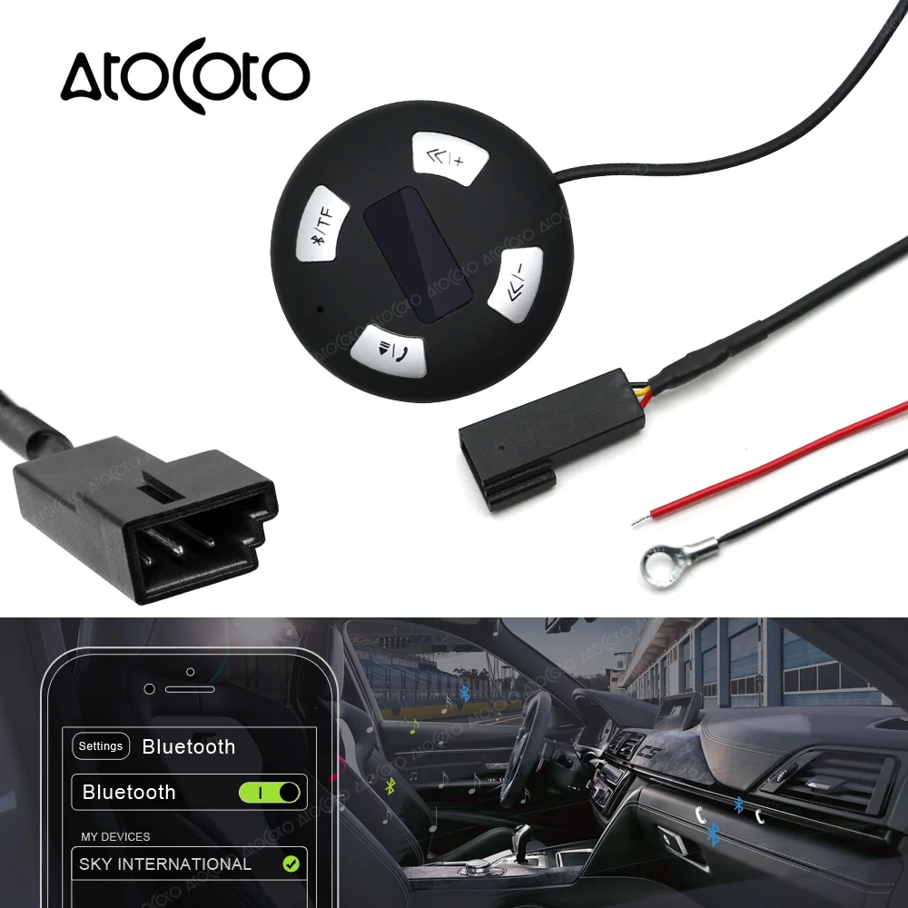 Bluetooth автомобильный комплект 3 контактный разъем модуль AUX адаптер для BMW BM54 E39 E46 E38
