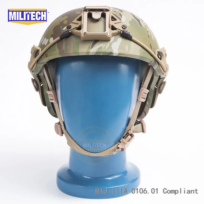 MILITECH M/LG Мультикам MC NIJ уровень IIIA 3A воздуха Рама Арамидных Пуленепробиваемый Шлем