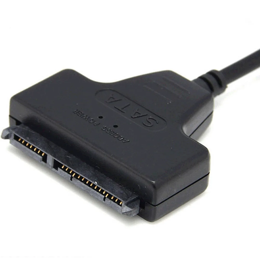 1 шт. свинцовый кабель Компьютерные разъемы HDD SSD адаптер USB в SATA конвертер кабель 7+ 22 Pin 2,5 кабель для жесткого диска