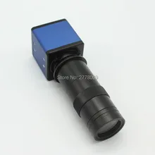 2.0MP 1/3 дюймовый датчик цифровой промышленный микроскоп камера VGA выход с 8X-130X оптический C-mount объектив