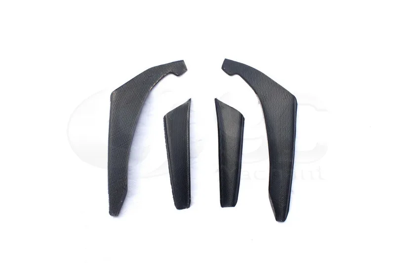 1999-2002 Nissan Skyline R34 GTR OEM Front Bumper Canard 4pcs CF (4)