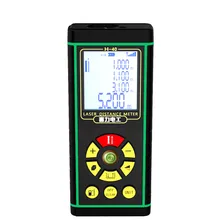 Высокая электронная дистанционная метровая дистанционная F-414D портативная цифровая электронная лента Лазерная линейка