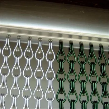 

metal chain curtain for door