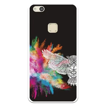 

Stand case costume drawing Owl WP006 for Huawei P10 Lite