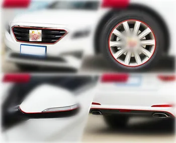 

car body Decorative protection stickers for Hyundai Solaris i20 ix25 i30 ix35 i40 HB20 HB20S Tucson Sonata Elantra Accessories