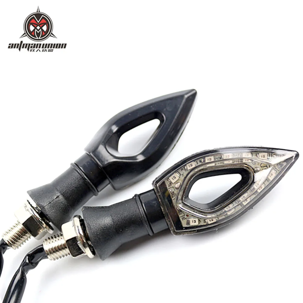 

Moto flashers 2pair Universal LED MOTORCYCLE turn signals lamp For YAMAHA HONDA SUZUKI KAWASAKI KTM Motorcycle