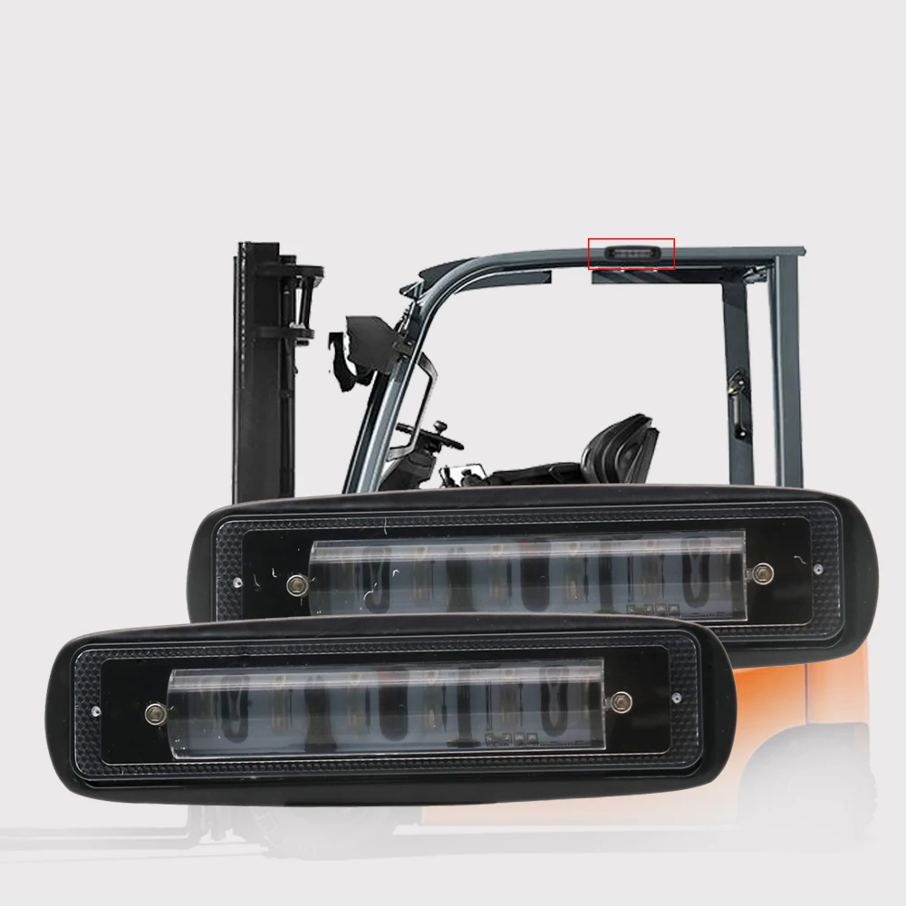 

Newest LED Spot Forklift Truck Red / Blue Warning Lamp Safety Led Working Light 10-60V DC Forklift Led Warning Light