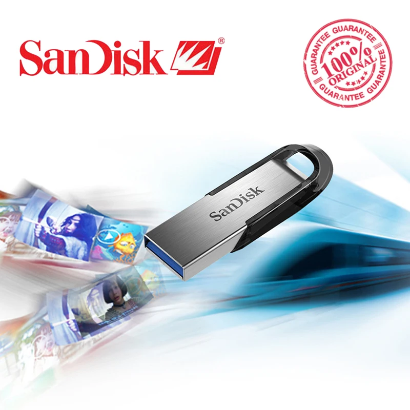 SanDisk USB флеш накопитель 64 ГБ 32 16 100% ГБ|flash drive 64gb|usb flash 64gbflash |