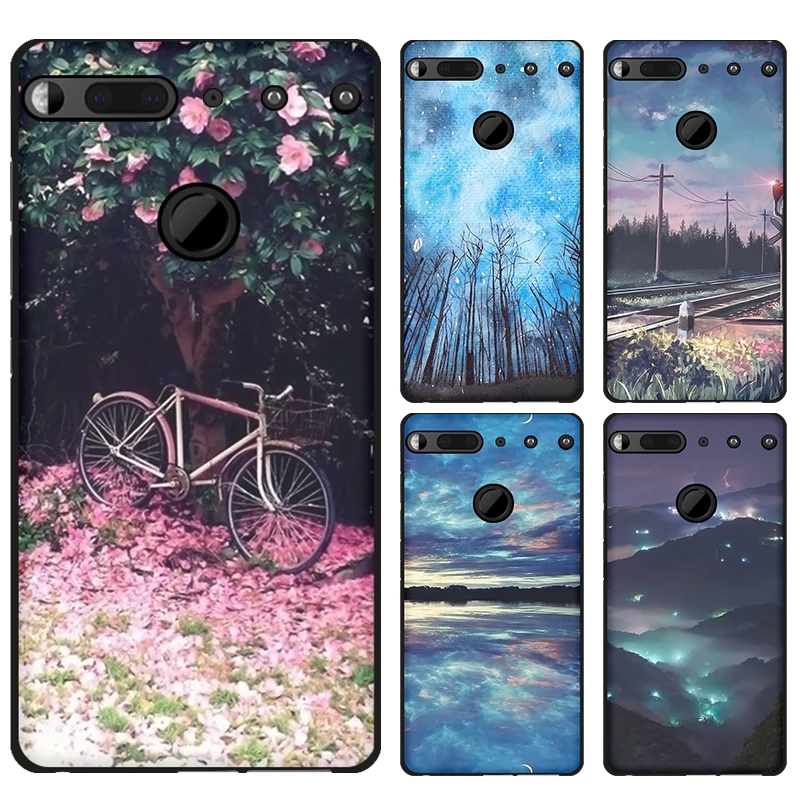 

Cartoon Silicone Phone Case For Essential Phone PH-1 Case Soft TPU Cute Back Cover For Essential Products PH-1 PH1 5.71inch Case