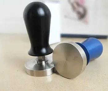 

53mm flat espresso tamper/aluminum+stainless steel coffee tamper/barista coffee tools,coffee tamperprofessional supplier