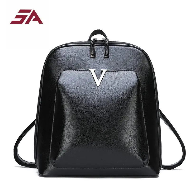 

SA Sac A Dos Women Backpack High Quality Youth Leather Backpacks for Teenage Girls Female School Shoulder Bag Bagpack mochila