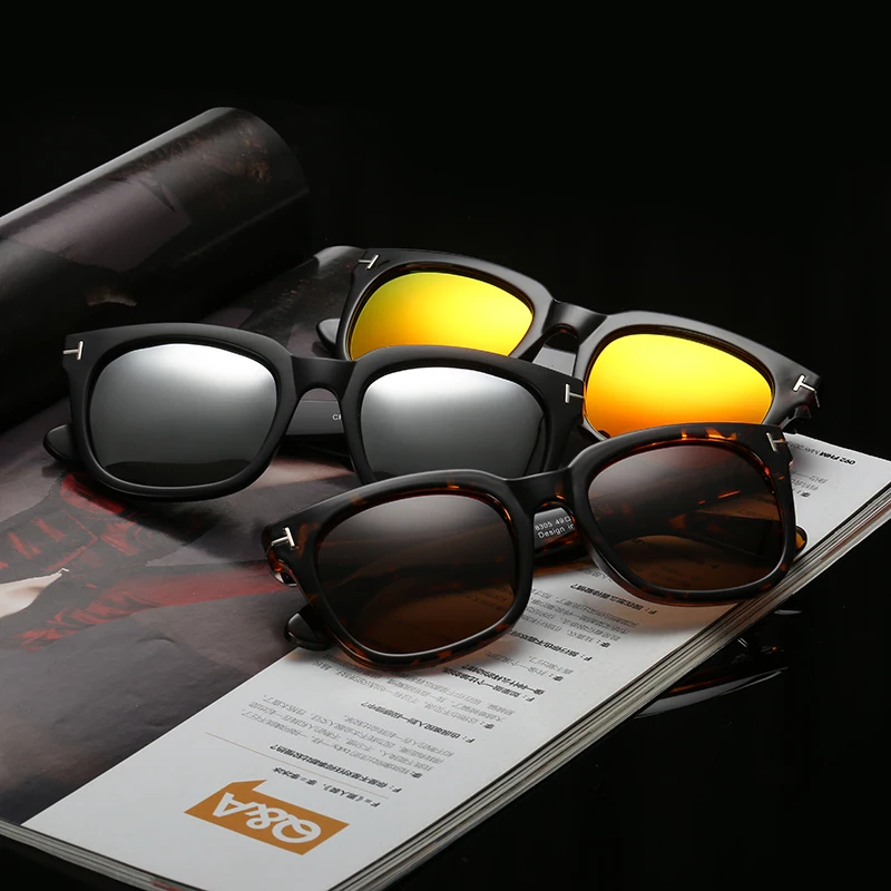 

Women's sunglasses Big frame TR90 sunglasses optical frames fashion sunglasses myopia can install optical lens prescription 8305