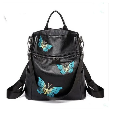 

Fashion Backpack Women Butterfly Print Female Bagpack Fashion New School Bag Travel Shoulder Back Pack