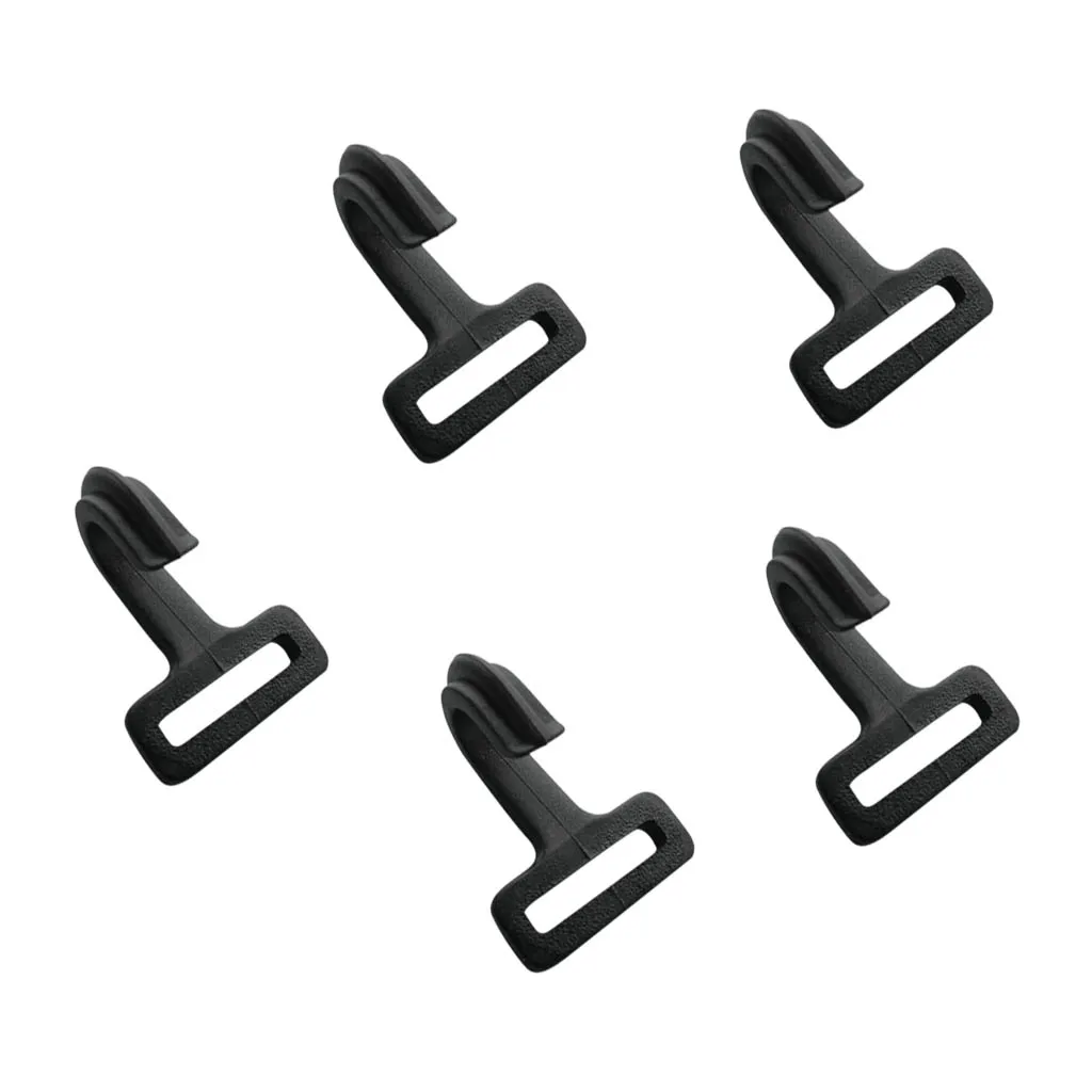 5 Pieces Plastic Outdoor Camping Caravan Inner Tent Pole Hook Lantern Lamp Hanging Hanger Awning Pole Clips Accessories