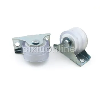

1pc 1inch Flat Car Fixed Caster J265b Mute Directional Wheel Metal Silica Gel Material DIY Model Parts Free Shipping Canada