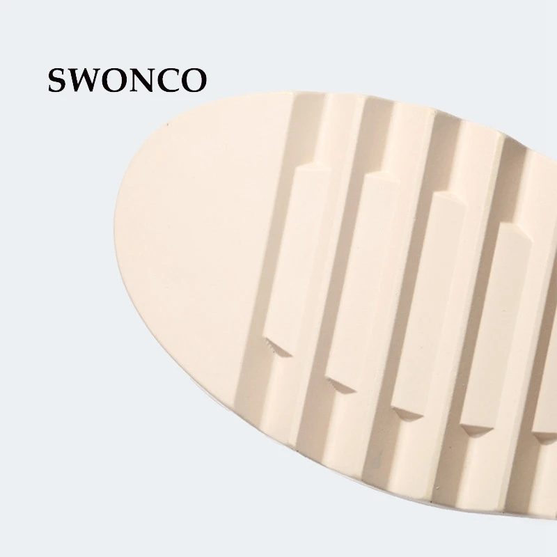 Кроссовки SWONCO женские из натуральной кожи повседневная обувь на платформе без