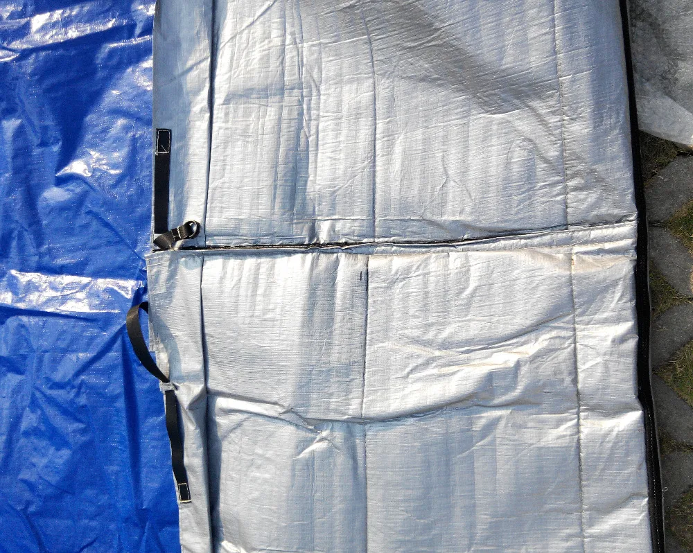 Customize spa cover bag and hot tub cap and any size shape, keep warm prevent snow,rain,UV dust