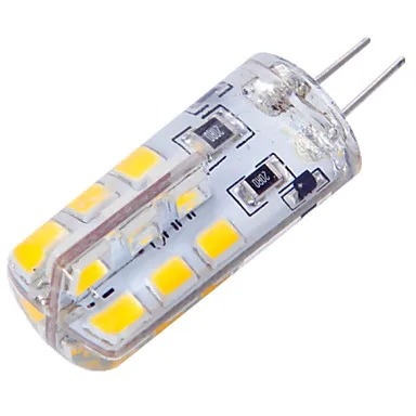 G4 светодиодный кукурузы огни t 24 SMD 2835 260 lm светодиодный кукурузы огни теплый белый/холодный белый прожектор светодиодный DC 12 В 360 grados (10 шт.)