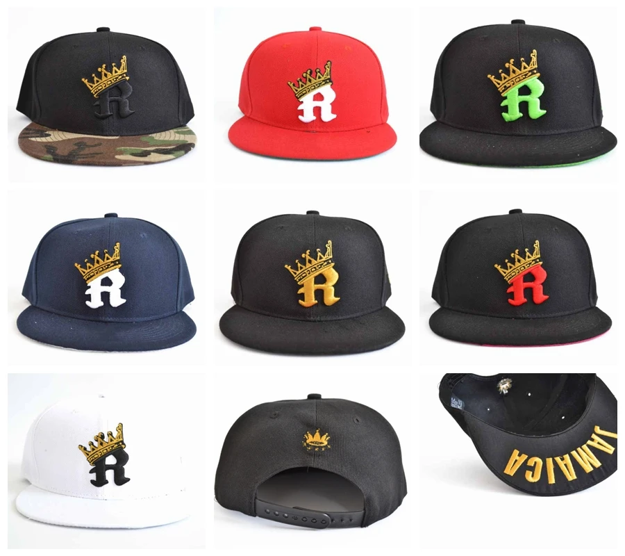 baseball cap with r on
