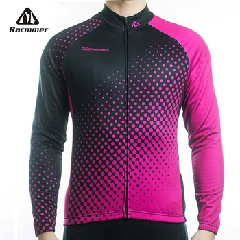 Racmmer-camisetas de Ciclismo profesional para hombre, ropa de Ciclismo de montaña, Maillot de manga larga, Kits de Bicicleta # CX-39, 2020