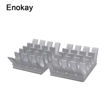 

Enokay 20PCS Computer for Xbox360 PS VGA Graphics Card DDR RAM Video Memory Cooling Cooler Aluminum Heatsink