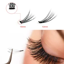 Индивидуальные синтетические ресницы, искусственные ресницы, мягкие Черные Накладные ресницы, инструменты для красоты